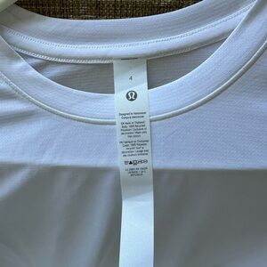 lululemon athletica women’s White Shirt
